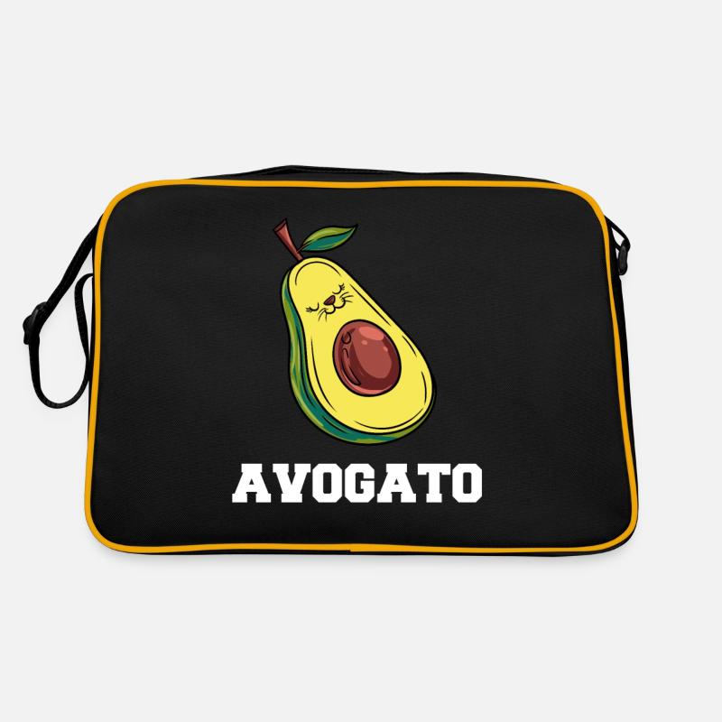 Drôle de conception de chat d’avocat Sac Retro