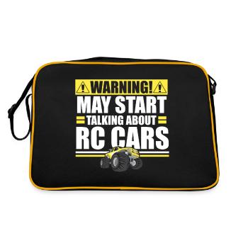 RC Car Remote Control Racing Car - Retro Bag - black/gold - Back