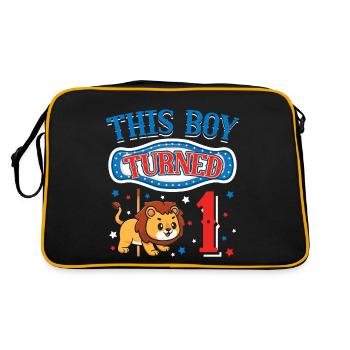 Carousel Birthday Party - Retro Bag - black/gold - Back