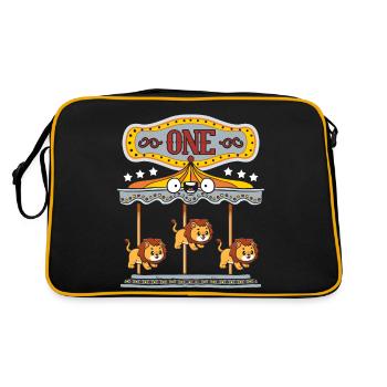 Carousel Birthday Party - Retro Bag - black/gold - Back