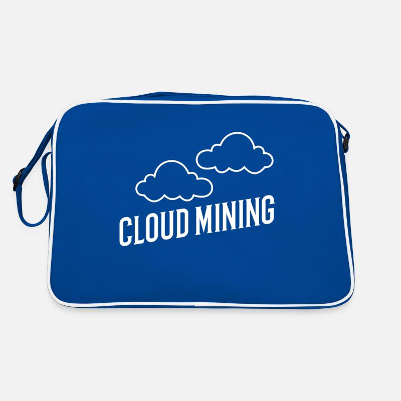 Cloud Mining Retro Tasche