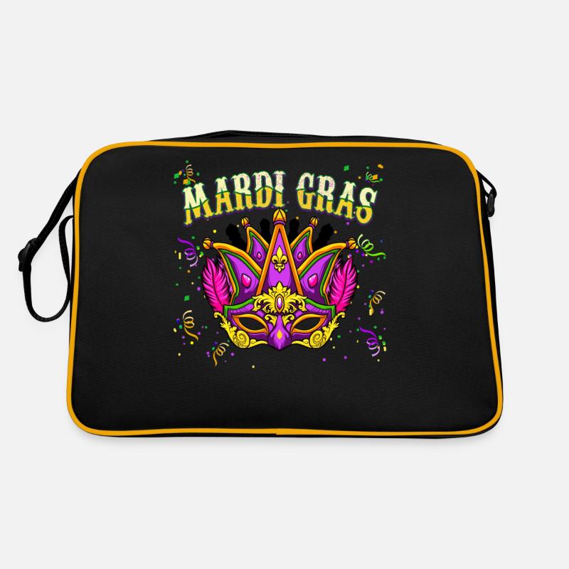 Cooler Karneval Mardi Gras Retro Tasche