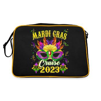 Carnaval de Mardi Gras - Croisière Mardi Gras 2023 - Sac Retro - noir/or - Dos