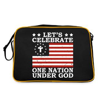 Let's celebrate the belief in July 4th: A - Retro Bag - black/gold - Back