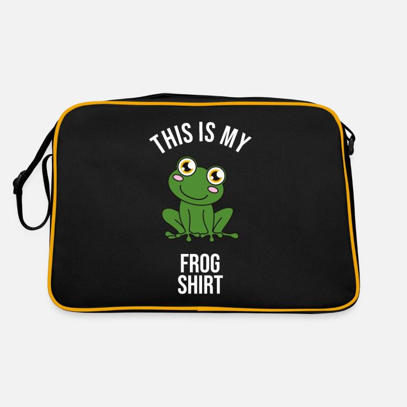 Frog This Is My Frog Shirt Retro Bag