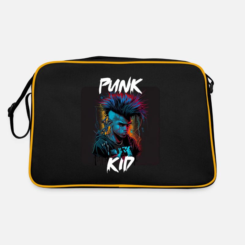 Graffiti Style - Cooles Punk Kind 5 Retro Tasche