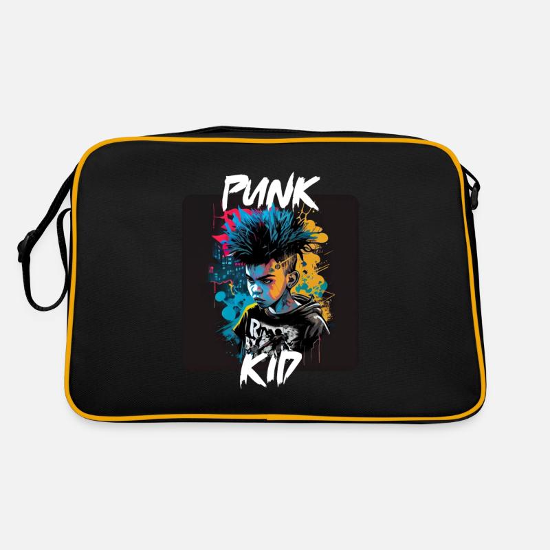 Graffiti Style - Cooles Punk Kind 9 Retro Tasche