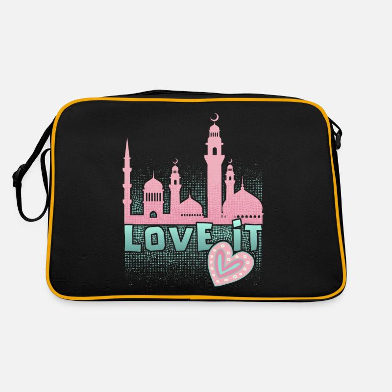 Foi islamique, slogan de la mosquée, Ramadan Sac Retro