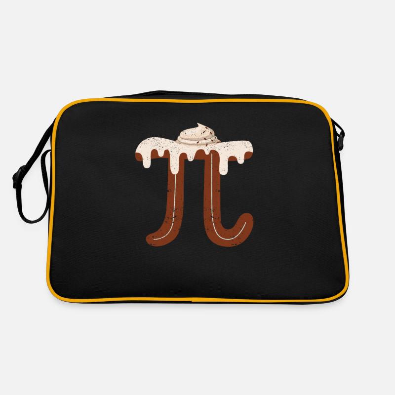 Drôle de crème au chocolat Pi Day Pie Math Lover Sac Retro