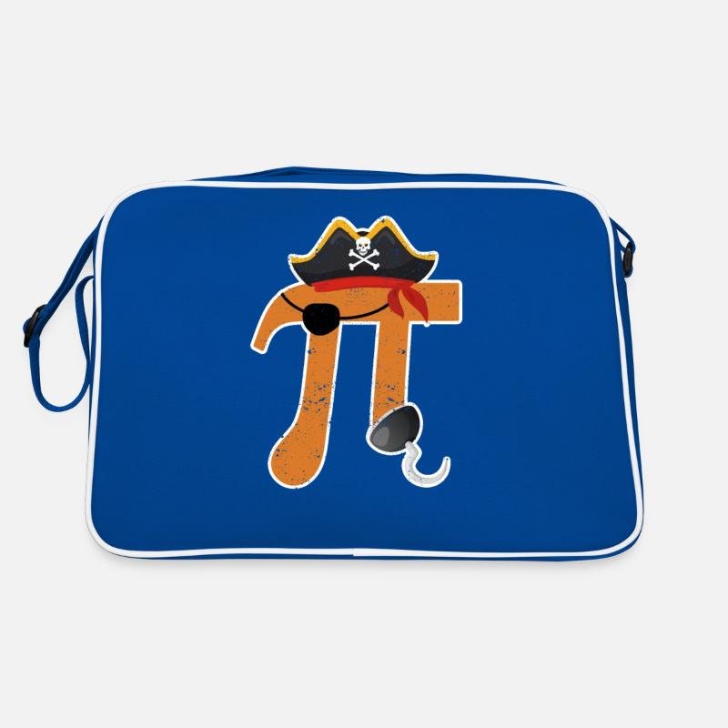 Pi Day Pirate Lovers Math Teacher Student Retro Bag