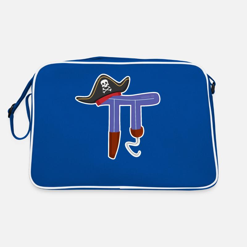 Pi Day Pirate Lovers Math Teacher Élève Sac Retro
