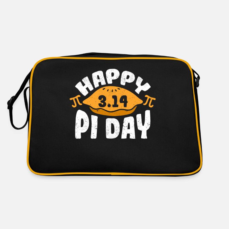 Happy Pi Day Pie 3.14 Math Lover Nerd Geek Teacher Sac Retro