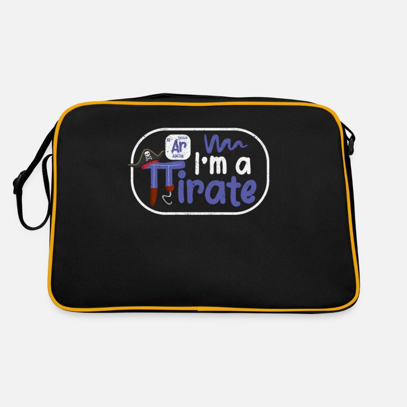 Drôle dans A Pirate Pi Day Argon Ar Chimie Math Sac Retro