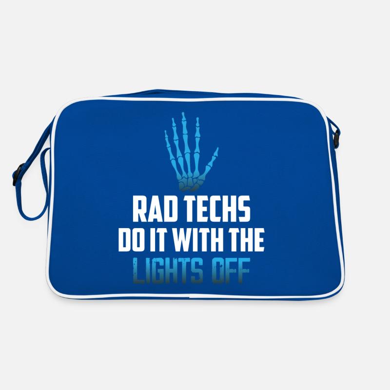 Rad Techs Do It With The Lights Off X-Ray Rad Tech Retro Bag