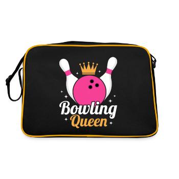 Bowling Queen Team Player StrikeBowler - Sac Retro - noir/or - Dos