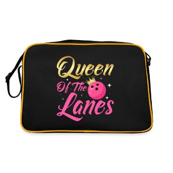 Queen Of The Lanes Team Player StrikeBowling - Retro Bag - black/gold - Back