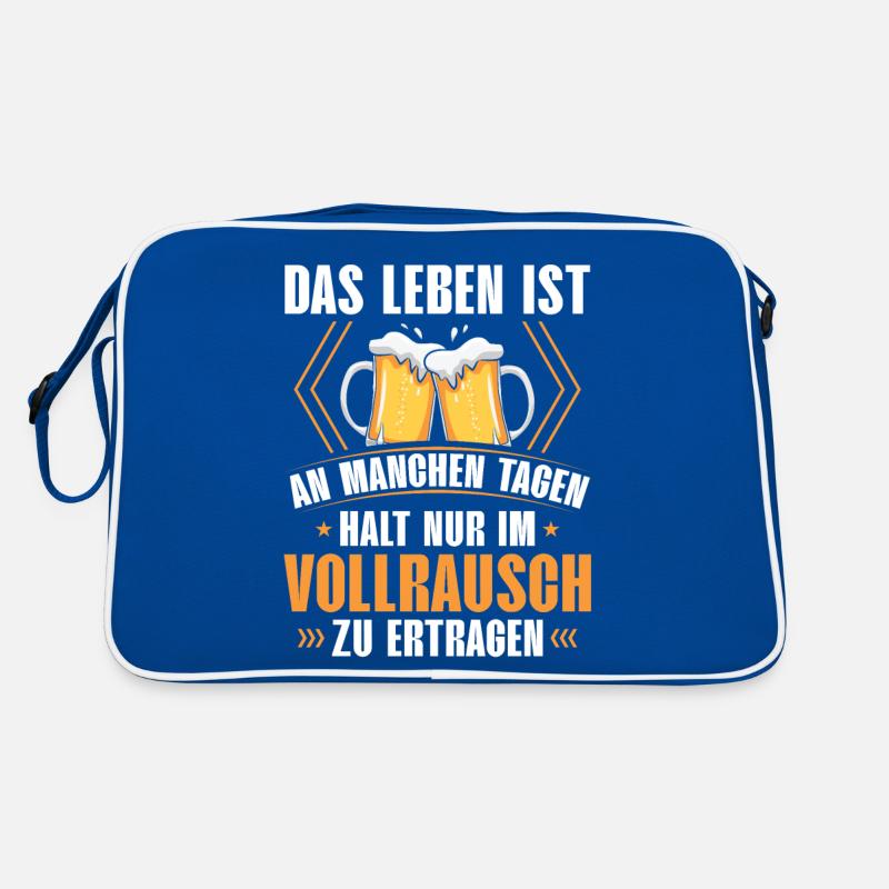 Das Leben Ist An Manchen Tagen Halt Nur Im Retro Tasche