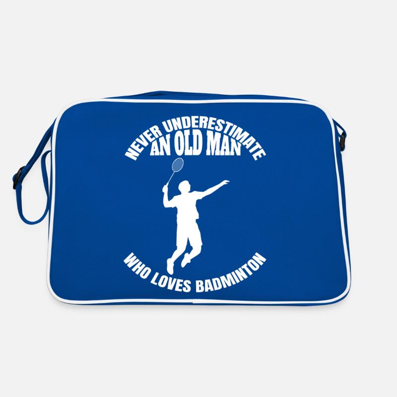 Badminton fan badminton player badminton Retro Bag