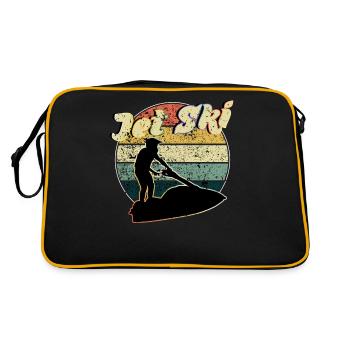 Jet Ski - Sac Retro - noir/or - Dos
