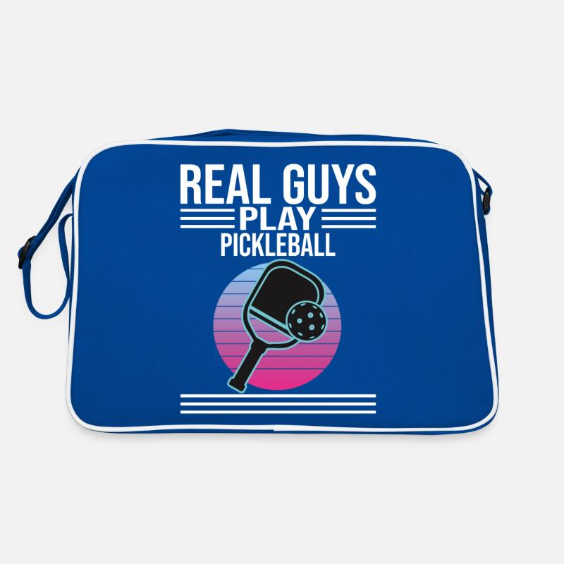Real Guys Play Pickleball Retro Tasche