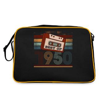 Best Of 1950 | Chemise d’anniversaire | Anniversaire - Sac Retro - noir/or - Dos