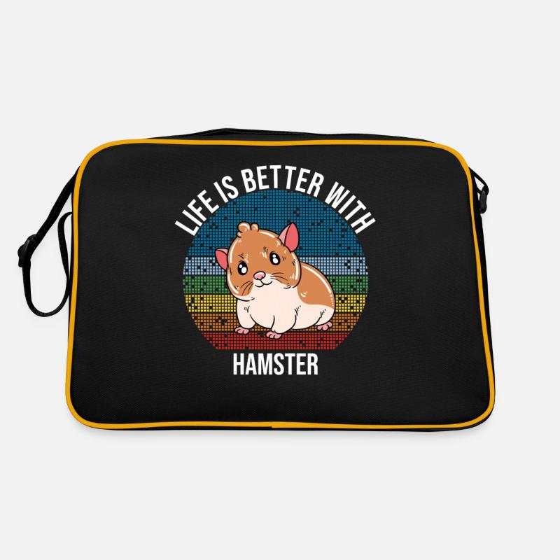 Je préfère être avec mon hamster Sac Retro