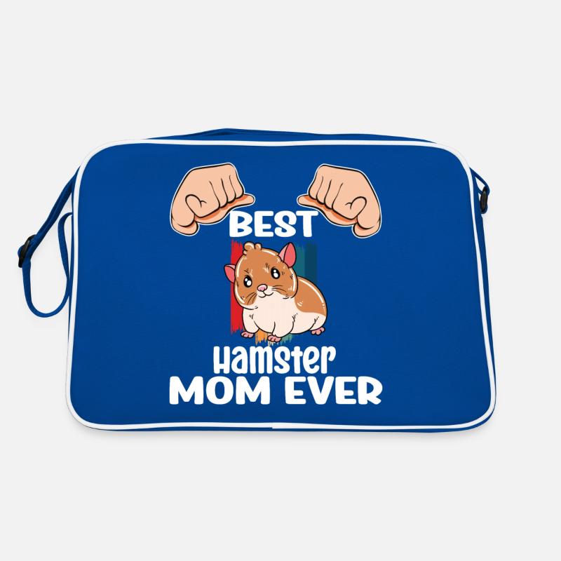 I'd Rather Be With My Hamster Retro Bag