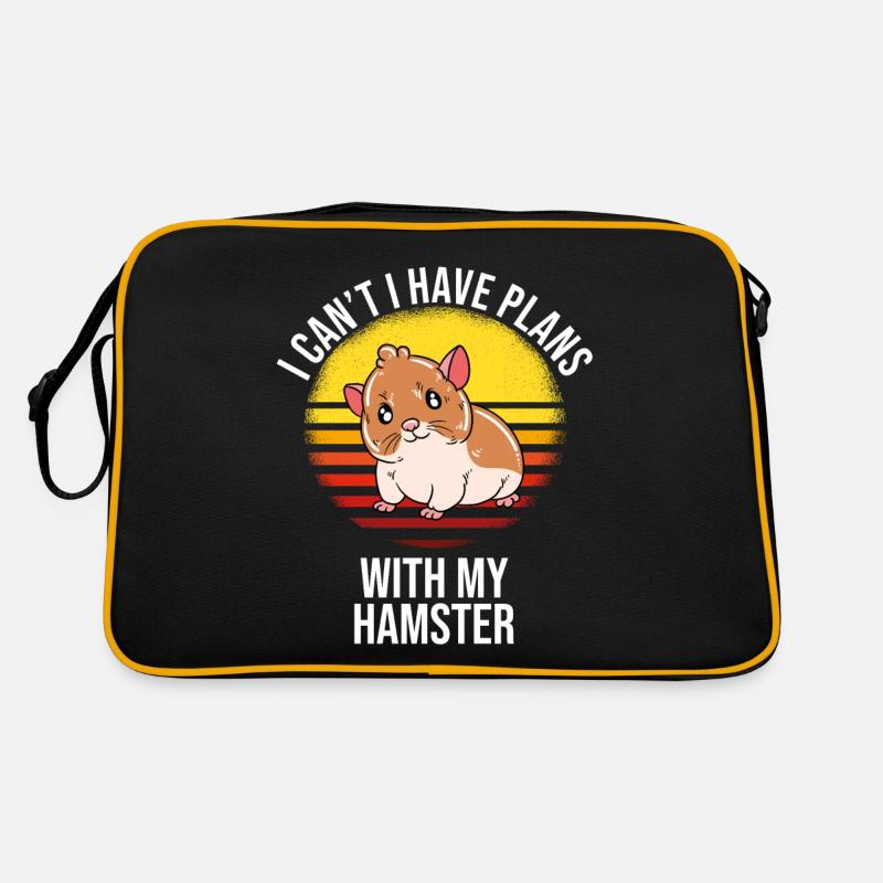 Je préfère être avec mon hamster Sac Retro