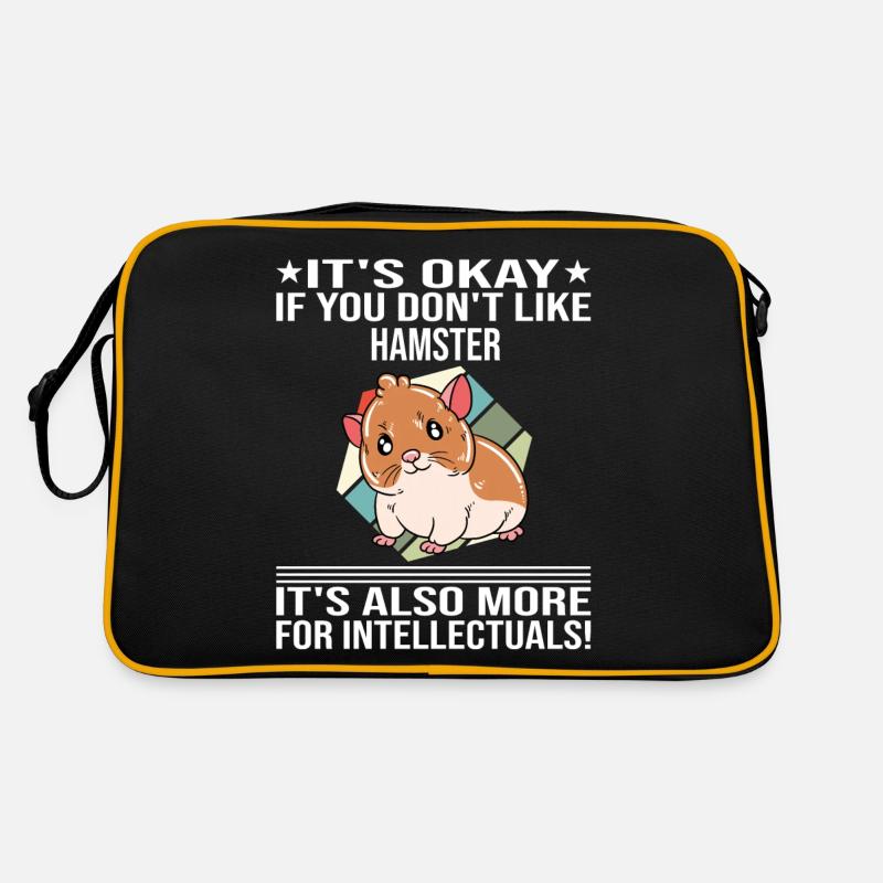 Je préfère être avec mon hamster Sac Retro