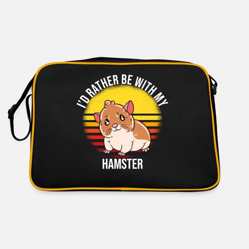Je préfère être avec mon hamster Sac Retro