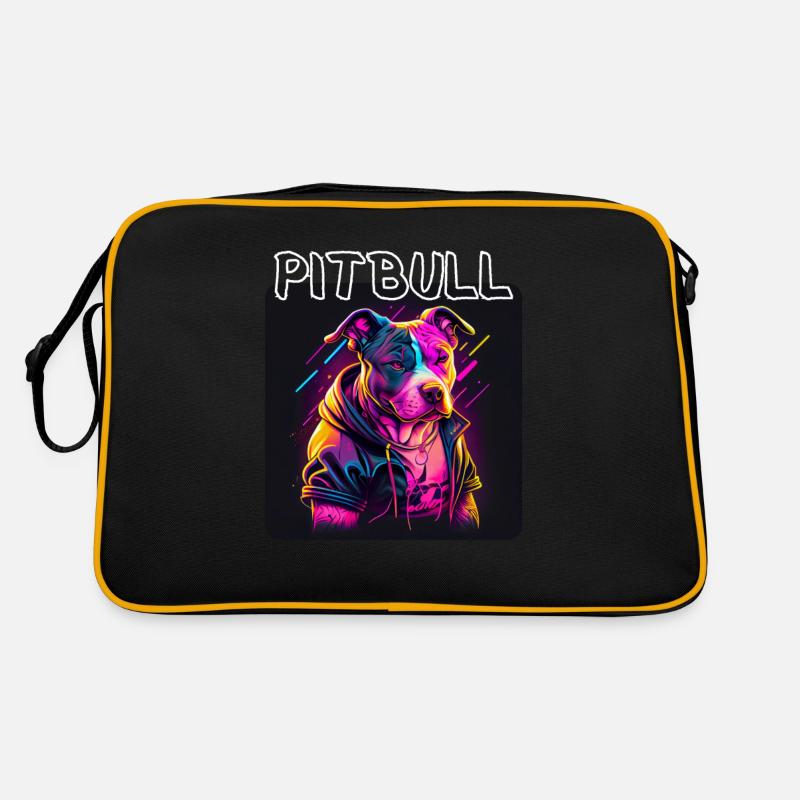 Style graffiti - Cool Pitbull 2 Sac Retro