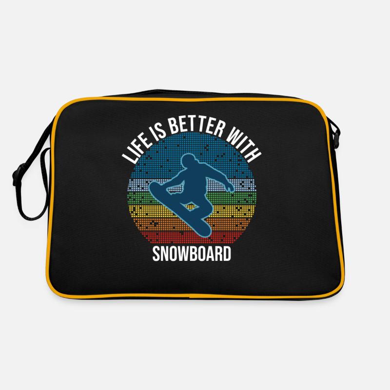 Snowboarding Life Is Better With Snowboard Retro Bag