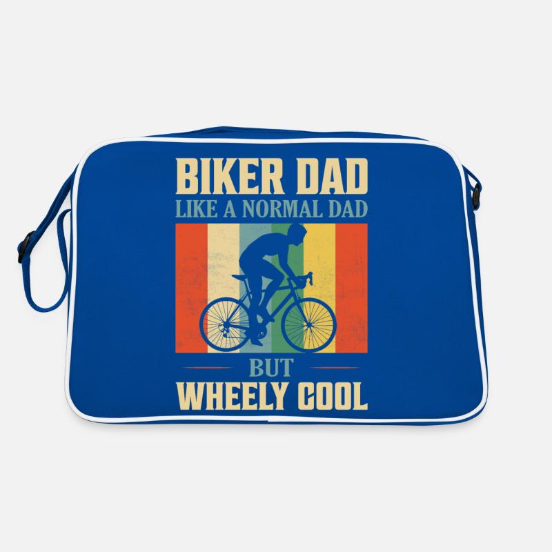 Papa motard comme un père normal mais Wheely Cool Cyclin Sac Retro