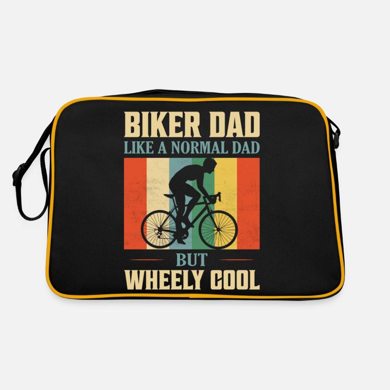 Papa motard comme un père normal mais Wheely Cool Cyclin Sac Retro