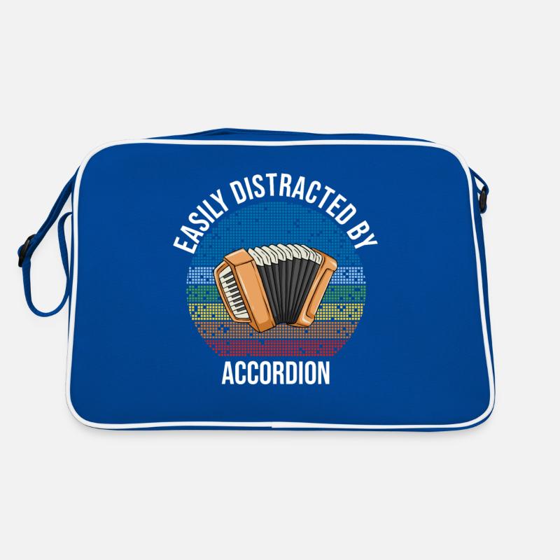 Facilement distrait par l’accordéon Sac Retro
