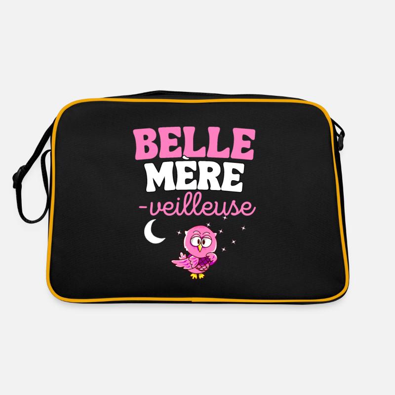 Cadeau Belle Mère insomniaque Noel Anniversaire Sac Retro