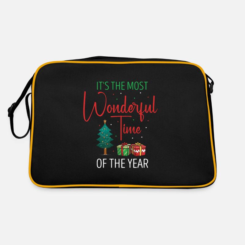 La période la plus merveilleuse de l’année Couples de Noël Sac Retro