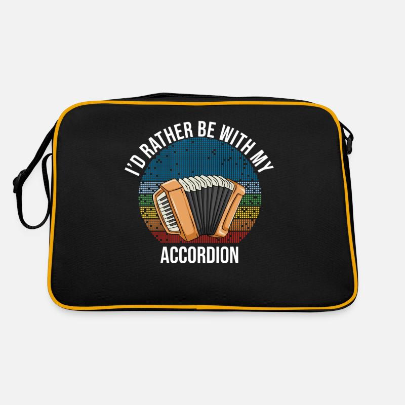 Je préfère être avec mon accordéon Sac Retro