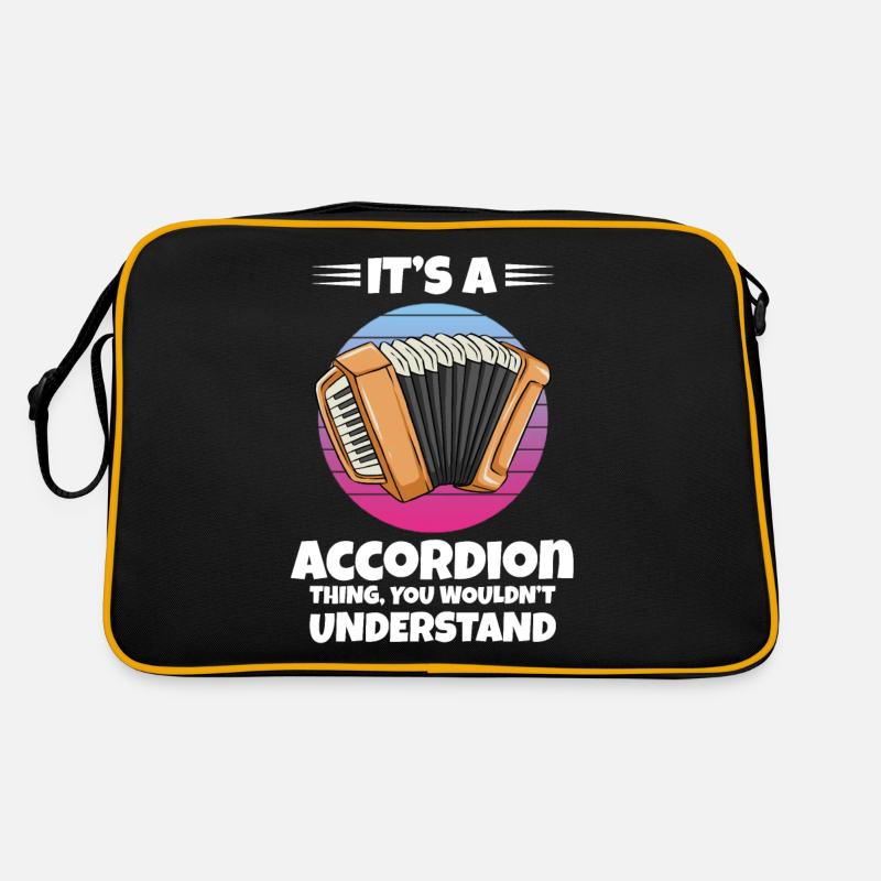 C’est un truc d’accordéon que vous ne comprendriez pas Sac Retro