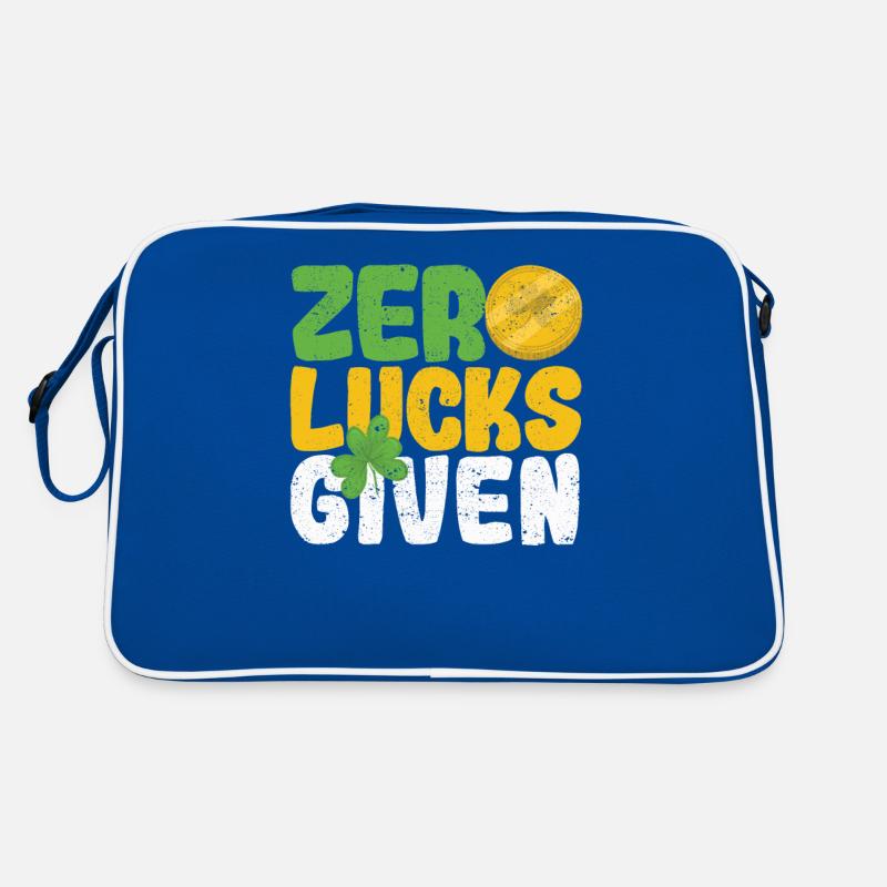 Zéro chance donnée drôle de Saint Patrick Sac Retro