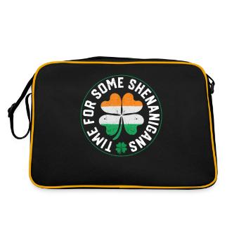 La Saint-Patrick : le trèfle irlandais pour quelques-uns - Sac Retro - noir/or - Dos