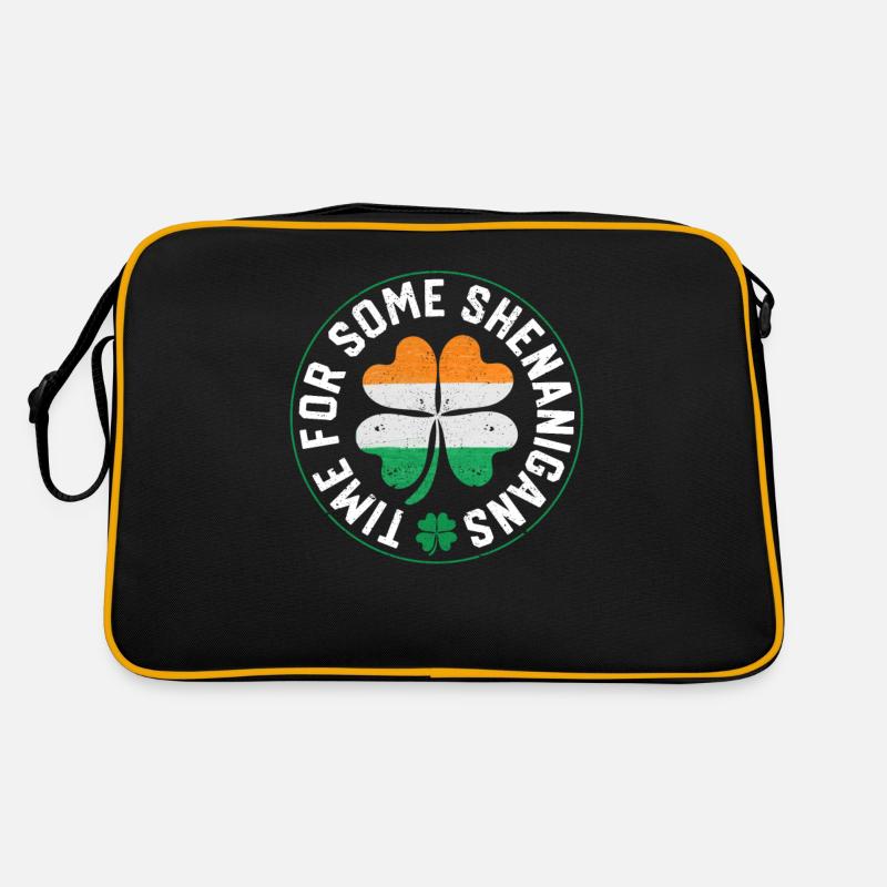 St. Patrick's Day Irish Clover Time for a Few Retro Bag