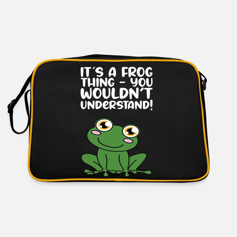 Une grenouille que vous ne comprendriez pas Sac Retro