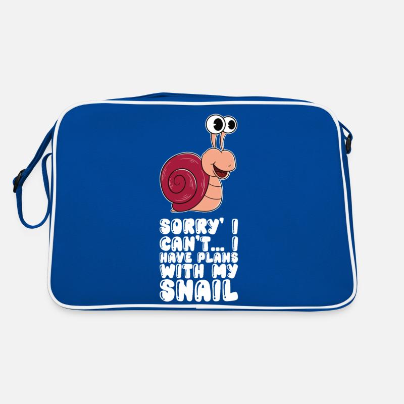 Ich Habe Pläne Mit Meiner Schnecke Retro Tasche