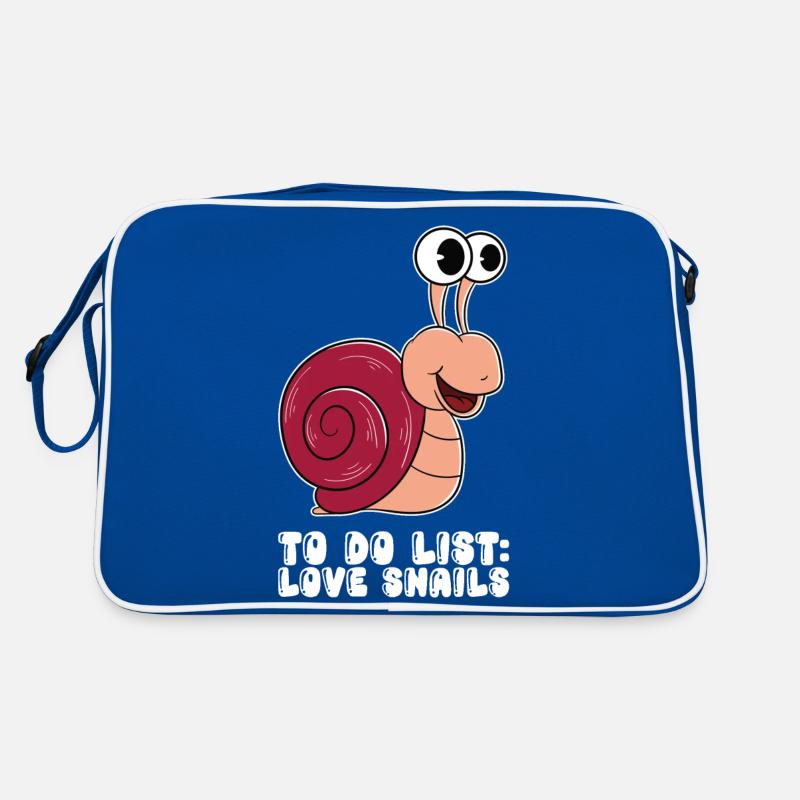Escargots de la liste des tâches Sac Retro