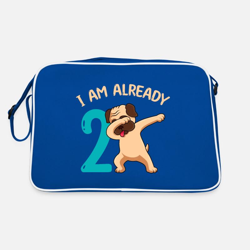 2ème anniversaire 2 ans Sac Retro