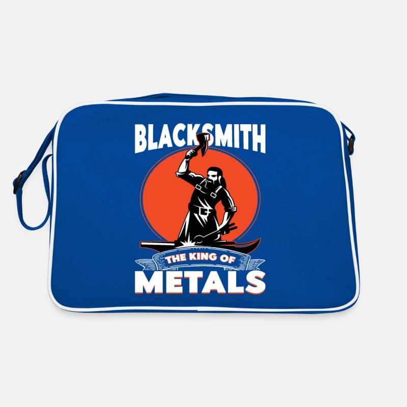 Forgeron Le roi des métaux Metalsmith Idée cadeau Sac Retro