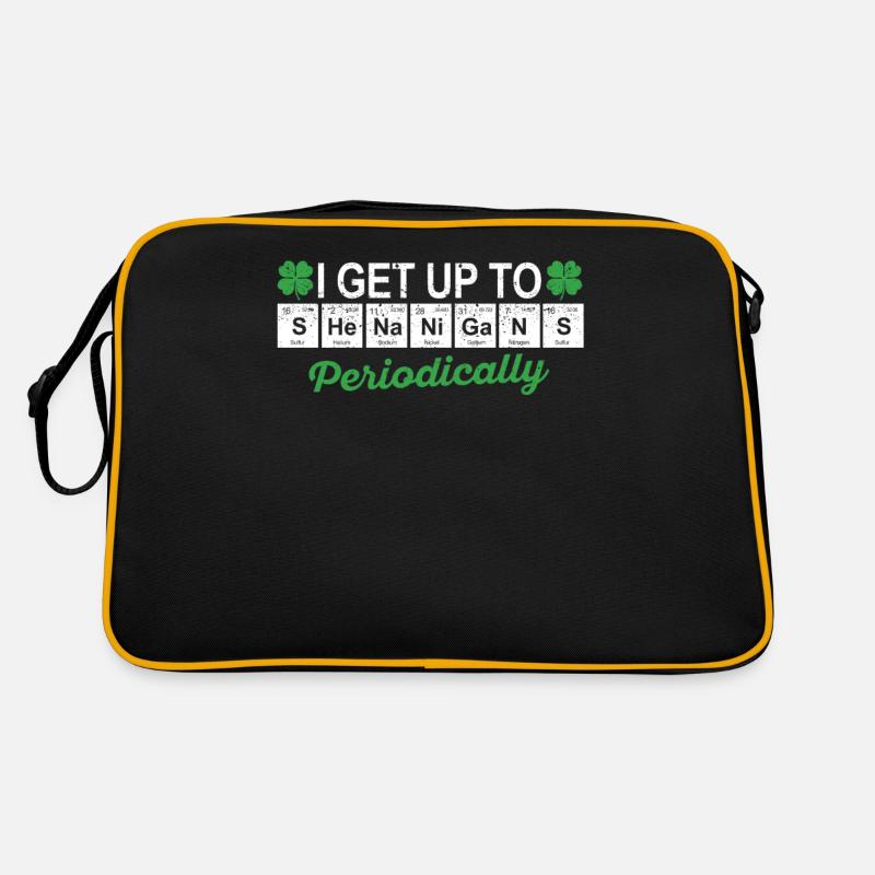 Shenanigans Periodensystem der Elemente Retro Tasche