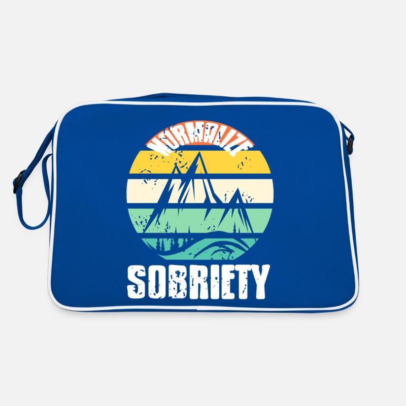Normalize Sobriety Retro Sober Designs Retro Bag