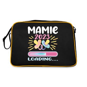 Mamie 2023 Chargement - Sac Retro - noir/or - Dos
